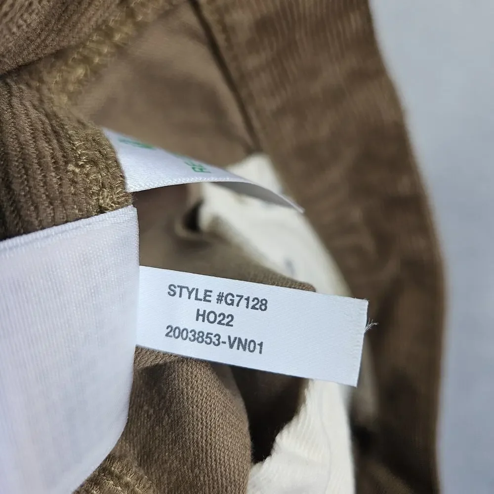 J.Crew 484 Corduroy Pants Mens 33x30* Brown Slim Straight Casual Preppy Academia